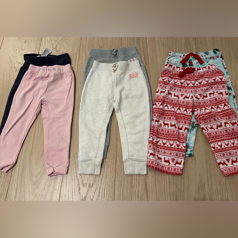6 Girls pants/pajama for $15